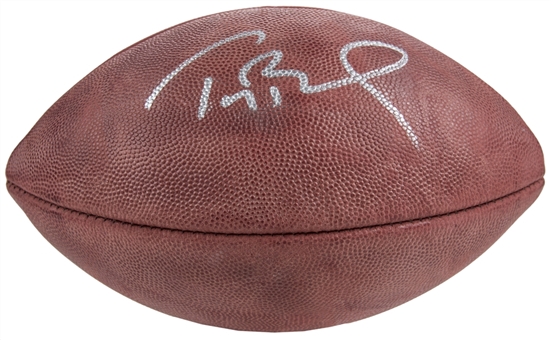 Tom Brady Signed Wilson "The Duke" Super Bowl 51 Football (Tristar)